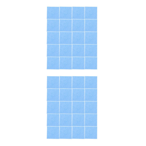 40Pièces Éponge Soudure Durable Pour Pointe Fer À Souder Bleu