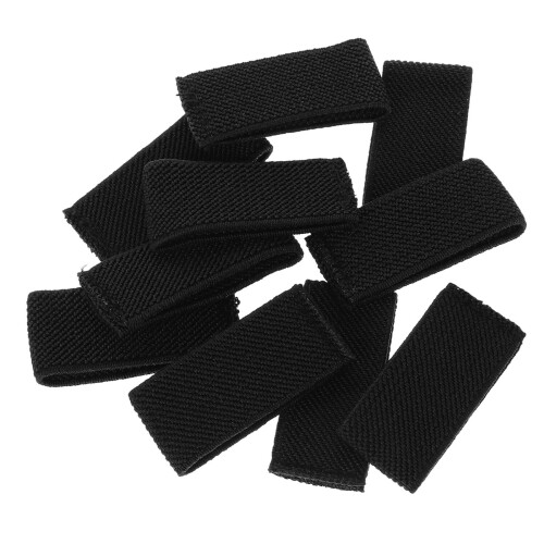40Pièces Clips De Ceinture Nylon Extensible Noir Pour À 1