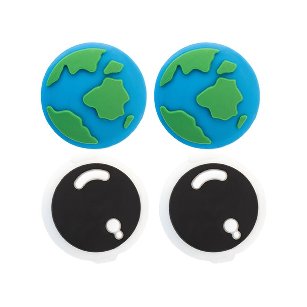 Silicone Thumb Grips For Joystick Caps Soft Cute Protective Thumbstick Cover Set 4712562635380