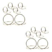 12Pcs Gold Metal Table Card Holders Metal Memo Clips for Wedding Decor