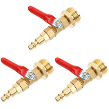 3Pièces Adaptateur Blocage Gel En Laiton Pour Antigel Rv Et Arrosage