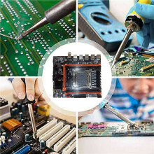 X99H Desktop Motherboard+E5 2673 V3 CPU B85 LGA2011-3 4X DDR4 REG ECC RAM Slots M.2 PCIE SATA3.0 X99 Gaming Motherboard