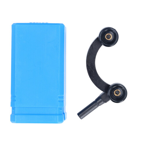 Support d'indicateur à cadran semi-circulaire, acier, arc de 8 mm pour indicateurs de cadran 2