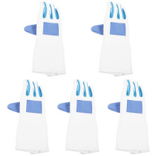 5Pièces D'escrime Professionnels Blancs En Tricot Durable
