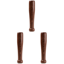 3Pièces Pilons En Bois Muddler Cuisine Marron Outils Ail