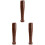3Pièces Pilons En Bois Muddler Cuisine Marron Outils Ail 1
