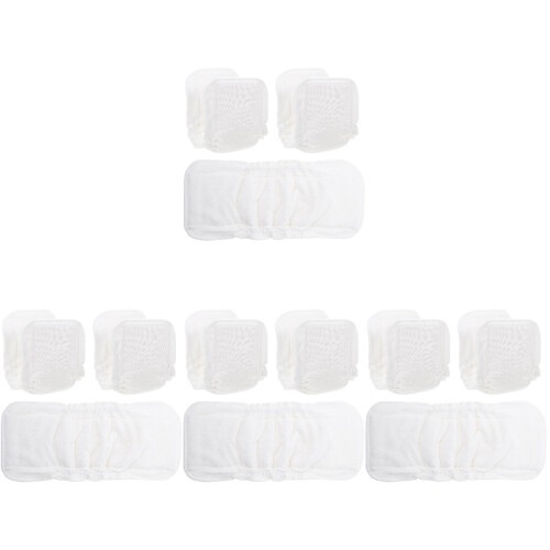 12Pièces Inserts Couches Bébé Réutilisables Absorbants En