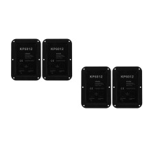 4Pièces Bloc Terminal Haut-Parleur En Fer Noir, Connecteur Pratique