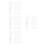 200Pcs Clear Plastic Curtains Wand Hooks for Blind Rods Elegant Design 7