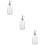 3Pièces Argenté Transparent Pour Miel 10