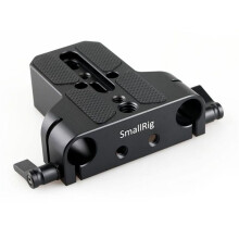 Plaque de Base pour Caméra avec Double Pince de Rail à Tige de 15 mm pour  FS7 A7 Series pour  C100 C300 C500 pour  GH5