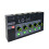 LQ-05 4-Channel Microphone Mixer,  Instrument Amplifier Audio Input Multifunctional Mixing Effect Device US Plug 6