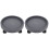 2Pièces Bases Roulettes Pour Pots Plastique PP Décor 1