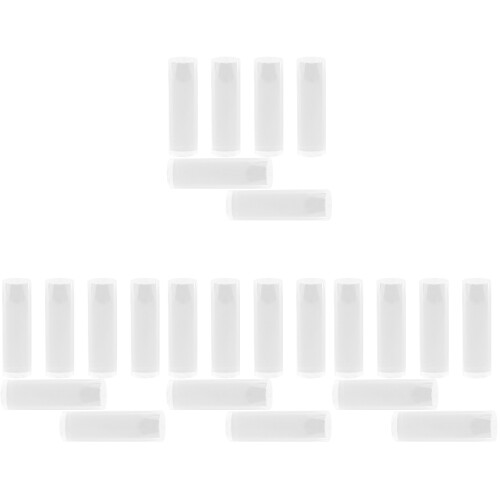 24Pièces Tiges Acryliques Blanches Pour Support Décoratif Et Créatif