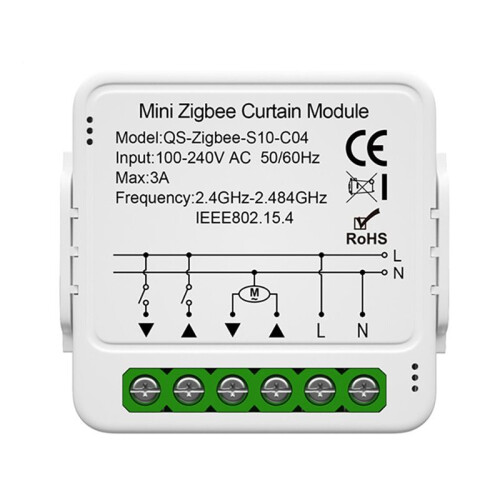 Tuya Zigbee Curtain Module   Curtain  Module  Home Support Voice Control