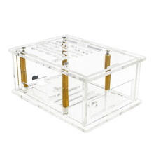 Dla Raspberry Pi 5 Obudowy, Akrylowa Obudowa Ochronna, Radiator Adaptacyjny, Przezroczysta Powłoka Ochronna
