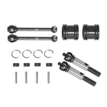 Two-Stage Cvd Kit Universal Joint Three-Stick Kit for Tt02 Xv01 Xv02 Rc Automotive Upgrade Parts 39mm