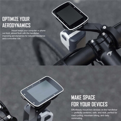 Supporto per Computer da Bicicletta Anteriore Supporto per Luci Anteriori per Bicicletta Supporto per Manubrio Supporto per Computer da Bicicletta 2