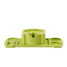 Base de Estación de Manipulación de Espresso con Mango de Silicona Universal de 51/54/58 mm, Soporte para Asiento de Aguja de Dispensador de Polvo C