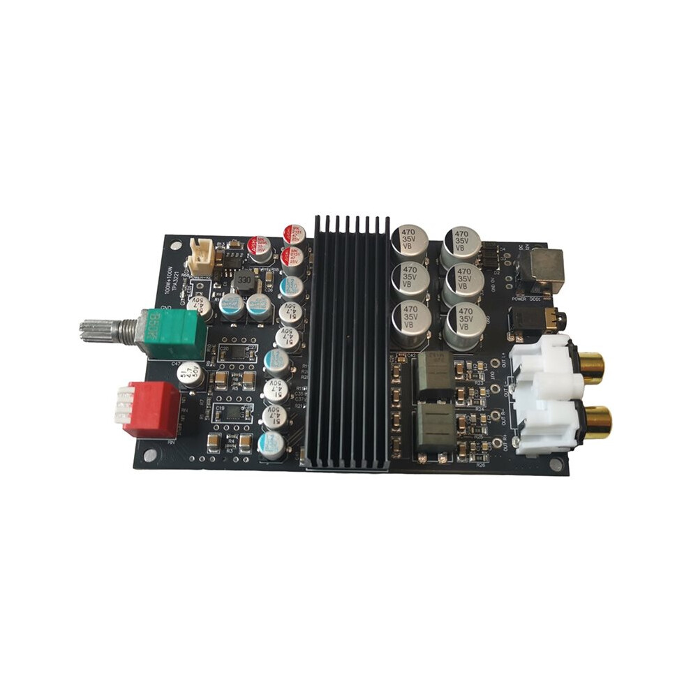 Tpa3221 Double Channel Digital Power Amplifier 120W+120W 12V-32V Stereo Module With Preamplifier Tone Control Module 4711816219086