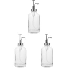 3Pièces Argenté Transparent Pour Miel