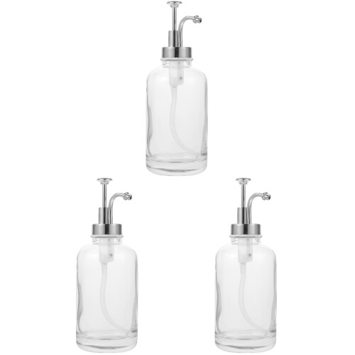 3Pièces Argenté Transparent Pour Miel