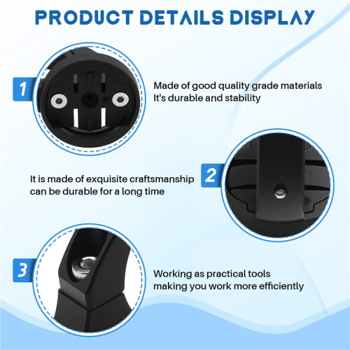 Out Front Bike Computer Mount Bracket Bike Front Lights Mount Handlebar Mount Bicycle Computer Holder 1
