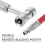 3Pièces Adaptateurs Tuyaux Gonflage Métal Caoutchouc Multi Usage 6