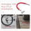 3Pièces Adaptateurs Tuyaux Gonflage Métal Caoutchouc Multi Usage 7