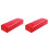2Pièces Coussin Repose-Bras Ongles Cuir Rouge Doux Et Résistant 4