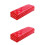 2Pièces Coussin Repose-Bras Ongles Cuir Rouge Doux Et Résistant 6