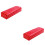 2Pièces Coussin Repose-Bras Ongles Cuir Rouge Doux Et Résistant 7