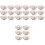 24Pièces Couvre-Bocaux Tissu Stable Pour Usage 4
