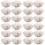 24Pièces Couvre-Bocaux Tissu Stable Pour Usage 6