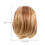 2Pièces Perruques Bob Synthétiques Blonde Pour Fête 11