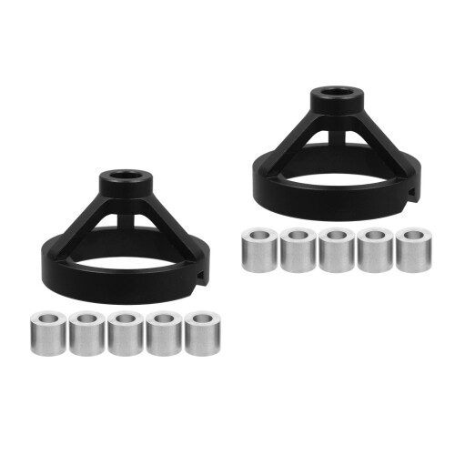 2Ensembles Outils Positionnement Trou Aluminium Bois Usage 2