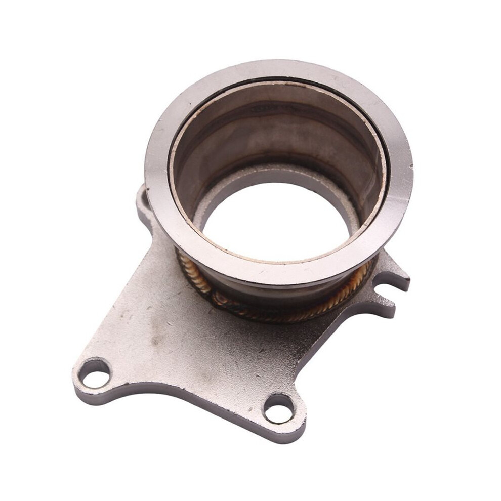 T3/T4 Turbo Manifold Flange Adapter 5 Bolt To 2.5" Stainless Steel Adapter 6032225218773