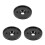 6Pièces Porte-Ordinateur Alu Noir Compatible 7