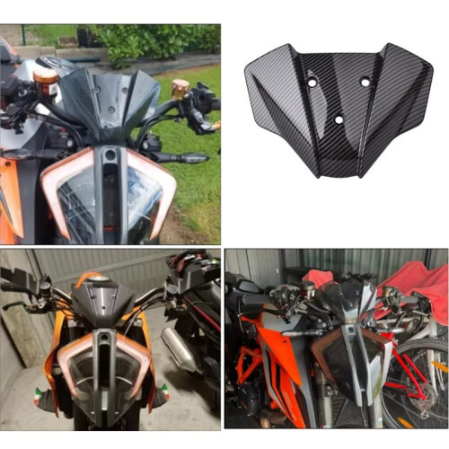Motorcycle Windshield Windscreen for 1290 SuperDuke R  125 250 390 Front Wind Deflector Accessories