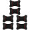 6Pcs Car Neck Pillow Waist Cushion Universal 2
