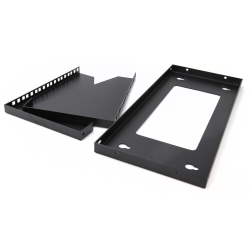 kenable Wall Mounted Bracket 6U Rack 19 inch for Vertical Home/Office/Studio Wall Fixing 1