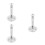 3Pcs Silver Wall Mount Camera Bracket Durable Iron Adjustable 9
