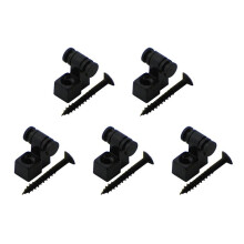 E-Gitarren-Kugellager-Saitenschnalle, Gitarren-Rollbaum-Halter, Saitensperre, Rolle, Saitenführung, Schwarz