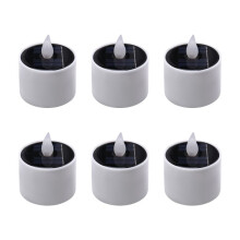 Solar Candle Light Waterproof Flameless Outdoor Get-Together Candle Light Garden Patio Candle Decorative Light