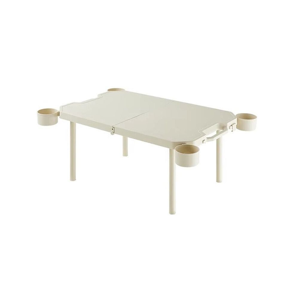 Outdoor Folding Table, Portable Folding Table, Camping Picnic Table, Rectangular Household Dining Table 6031048118321