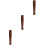 3Pièces Pilons En Bois Muddler Cuisine Marron Outils Ail 5