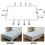 12 Pinces à Draps, Sangles de Fixation Élastiques Réglables, Accessoires de Literie pour un Lit Bien Rangé 4