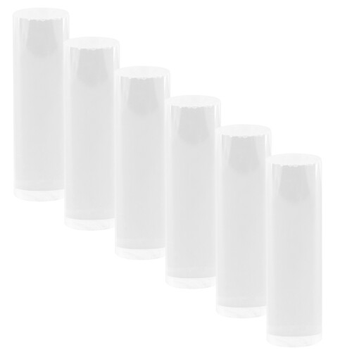 24Pièces Tiges Acryliques Blanches Pour Support Décoratif Et Créatif 1
