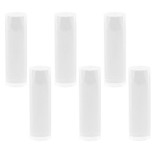 24Pièces Tiges Acryliques Blanches Pour Support Décoratif Et Créatif 2