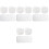 12Pièces Inserts Couches Bébé Réutilisables Absorbants En 2